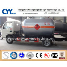 Nueva China LNG líquido de oxígeno de nitrógeno Argon de dióxido de carbono de combustible Tanque Semi-remolque